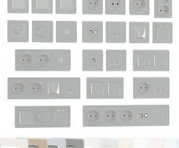 Modern Switch Socket Panel-ID:824213039