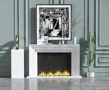 Modern Fireplace-ID:514394048
