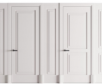 Simple European Style Single Door-ID:671617983