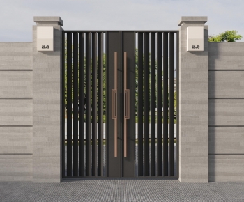 New Chinese Style Gate-ID:347850351