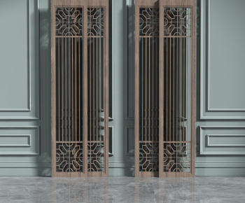Modern Wooden Screen Partition-ID:713015088