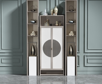 New Chinese Style Decorative Cabinet-ID:867913964