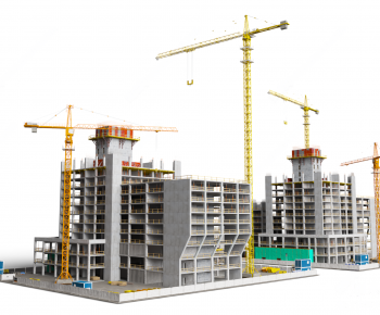 现代建筑施工现场-ID:224324948