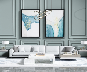 Modern Corner Sofa-ID:412884009