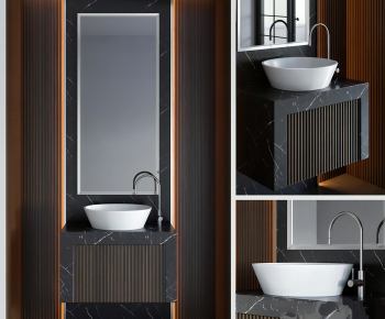 Modern Bathroom Cabinet-ID:103139997