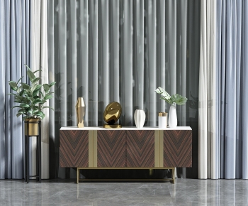 Modern Entrance Cabinet-ID:703129051