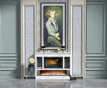 Modern Entrance Cabinet-ID:311306001