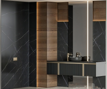 Modern Bathroom Cabinet-ID:419236902