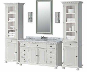 European Style Bathroom Cabinet-ID:747319941