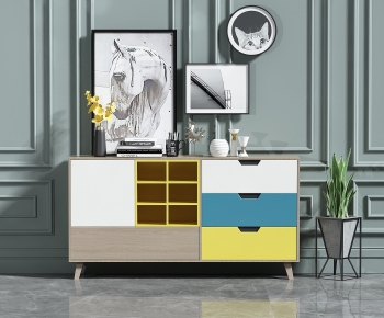 Modern Side Cabinet-ID:428200961