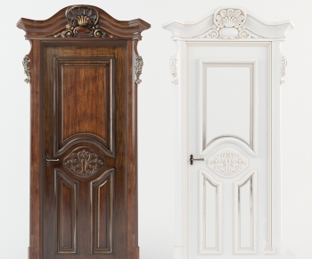 European Style Single Door-ID:682605037