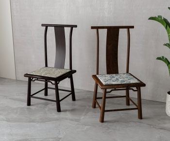 New Chinese Style Dining Chair-ID:423482895