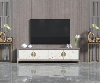 New Chinese Style TV Cabinet-ID:360579978