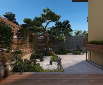 New Chinese Style Courtyard/landscape-ID:480324036