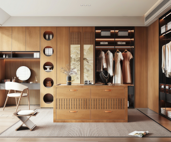 New Chinese Style Clothes Storage Area-ID:937997105