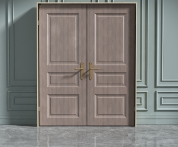 New Chinese Style Double Door-ID:288125041