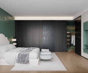 Modern Bedroom-ID:448985108