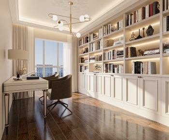 French Style Study Space-ID:738015898