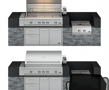Modern Kitchen Electric Gas Range-ID:617135056