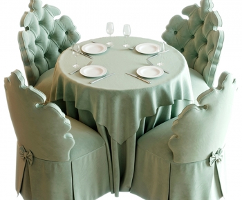 Modern Dining Table And Chairs-ID:517857073