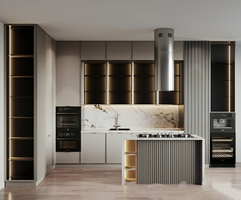Modern Kitchen Cabinet-ID:694883112