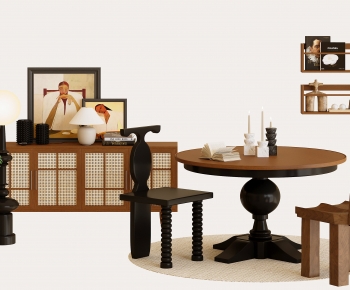 Modern Dining Table And Chairs-ID:644073966