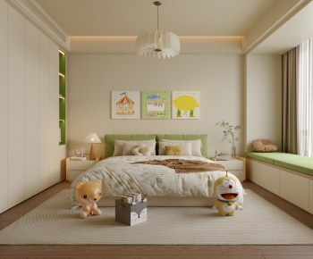 现代多巴胺儿童房-ID:825709106