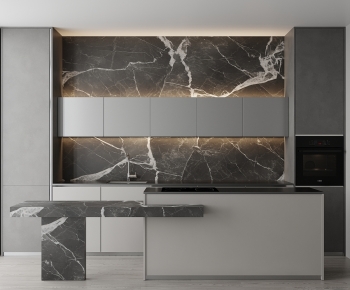 Modern Kitchen Cabinet-ID:454317092