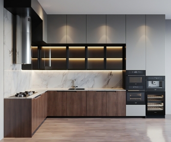 Modern Kitchen Cabinet-ID:145452025