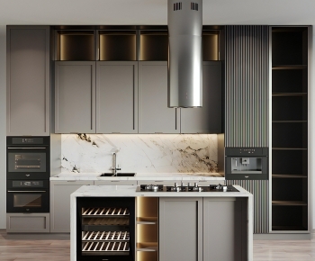 Modern Kitchen Cabinet-ID:130089048