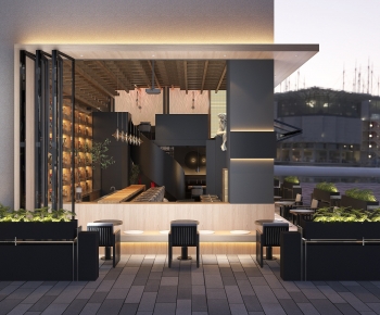 Modern Building Appearance-ID:355182893