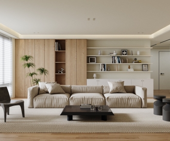 Modern A Living Room-ID:236499341