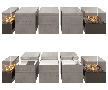 Modern Fireplace-ID:124402052
