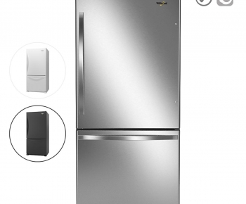 Modern Refrigerator Freezer-ID:296411993