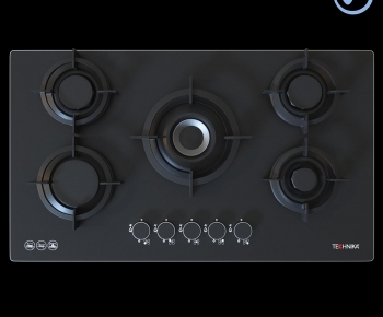 Modern Kitchen Electric Gas Range-ID:434520968