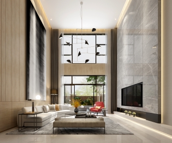 Modern A Living Room-ID:265523919