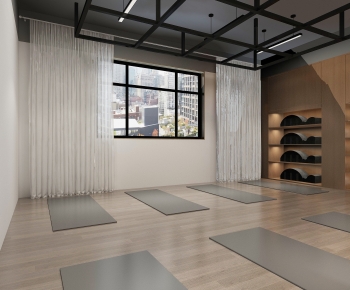 Modern Yoga Room-ID:524080991
