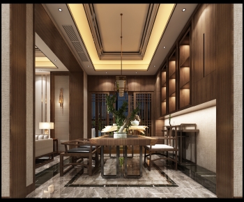 New Chinese Style Dining Room-ID:852060082