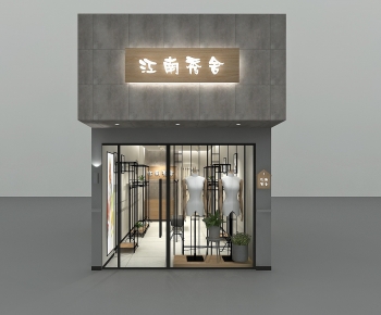 Modern Facade Element-ID:792638067