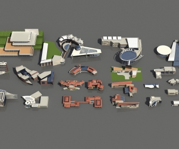 Modern Appearance Of Commercial Building-ID:677941088