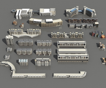 Modern School Building-ID:132364994