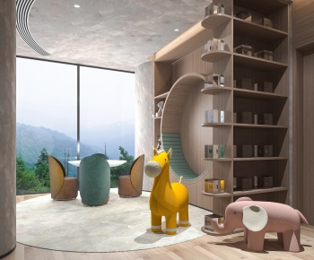 Modern Children's Room Activity Room-ID:191922906