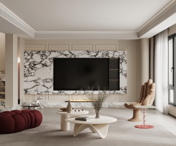 Modern A Living Room-ID:727300637