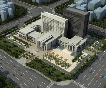 Modern Architectural Bird's-eye View Planning-ID:486749896