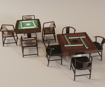 New Chinese Style Mahjong Tables And Chairs-ID:388365031