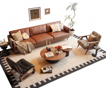 French Style Sofa Combination-ID:482341057
