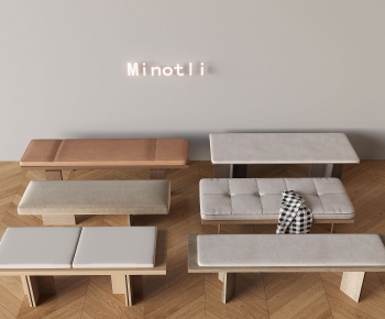 Minotli现代换鞋凳组合-ID:458333977
