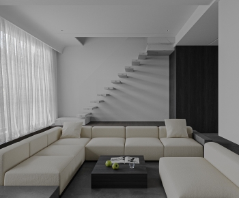 Modern A Living Room-ID:770715001