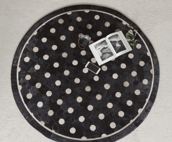 Modern Circular Carpet-ID:705693962