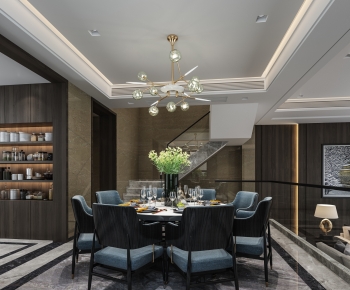 Post Modern Style Dining Room-ID:455192098